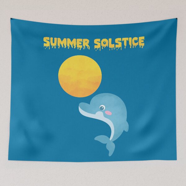 Item preview, Enjoy sunlight with Dolphin in Summer Solstice designed and sold by thewishdesigns.