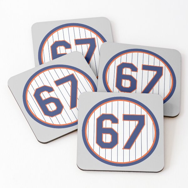 Item preview, Seth Lugo #67 Jersey Number designed and sold by StickBall.