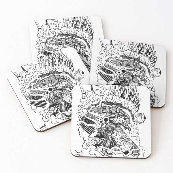 Item preview, Undocumented Species No. 3 designed and sold by SantInkDraws.