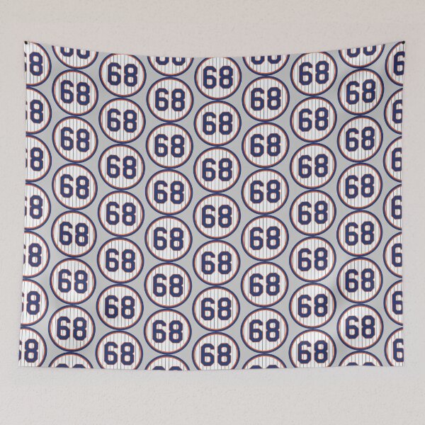 Item preview, Dellin Betances #68 Jersey Number designed and sold by StickBall.