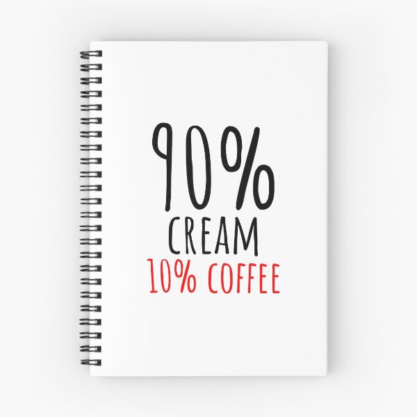 Item preview, 90% cream 10% coffee designed and sold by cutelittletext.