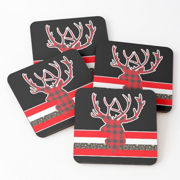 Item preview, Buffalo Plaid Reindeer Christmas Gifts designed and sold by Nzgiftsandmore.