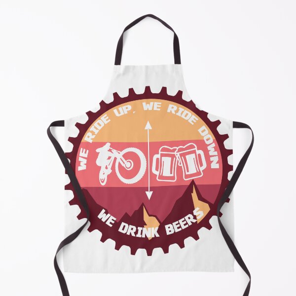 Item preview, We go up, we go down and we drink beers MTB designed and sold by LivingItFunky.