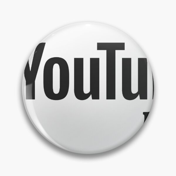 You Tube Play Pins And Buttons Redbubble - how to get your roblox pin back youtube