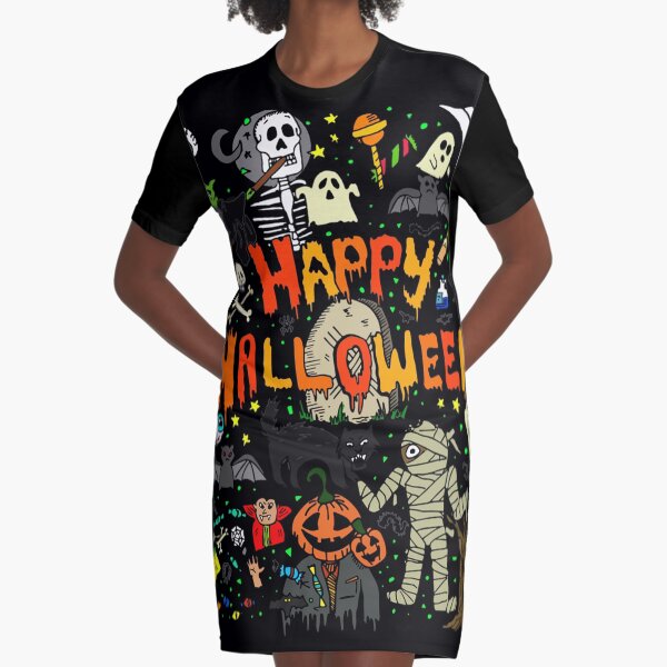 halloween t shirt dresses