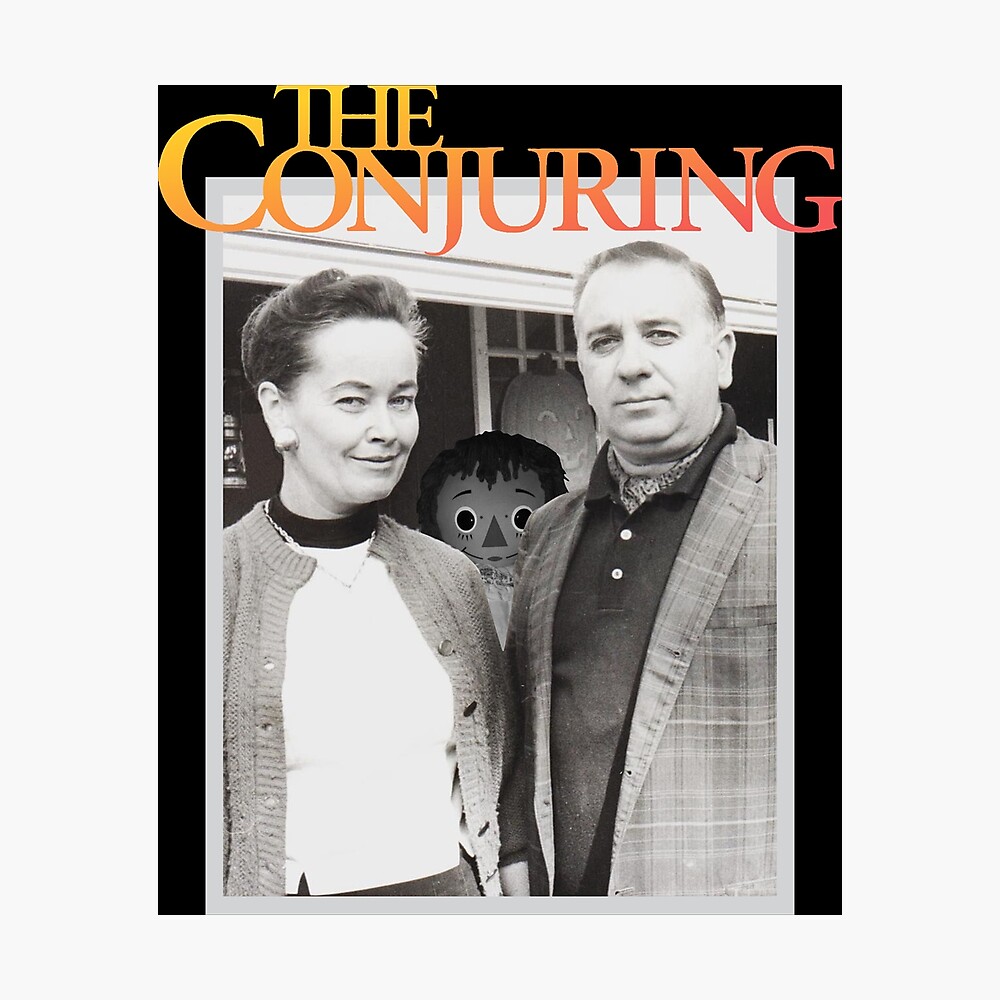 Sarjana Dukun Ed Warren And Lorraine Warren Poster By Donnellyn Redbubble