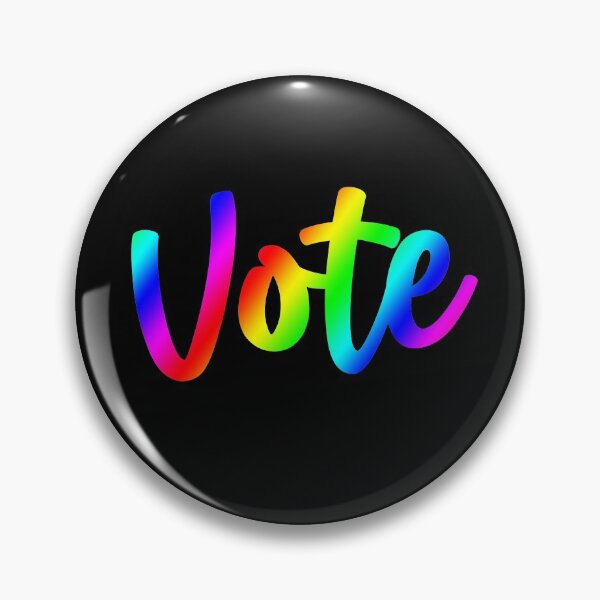 Item preview, VOTE - Rainbow Flag Gay Pride LGBTQ+ Stripes designed and sold by EstelleStar.