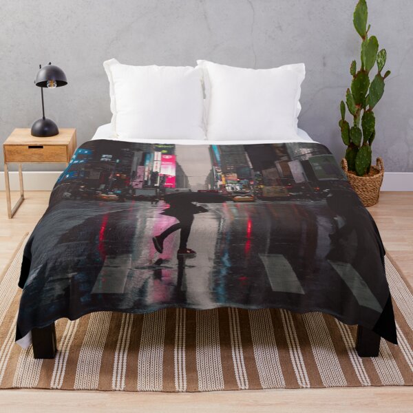Item preview, rainy street designed and sold by laserskull.