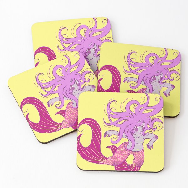 Item preview, Naiad- pink designed and sold by Jenny Kirk.