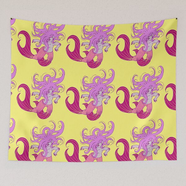 Item preview, Naiad- pink designed and sold by Jenny Kirk.