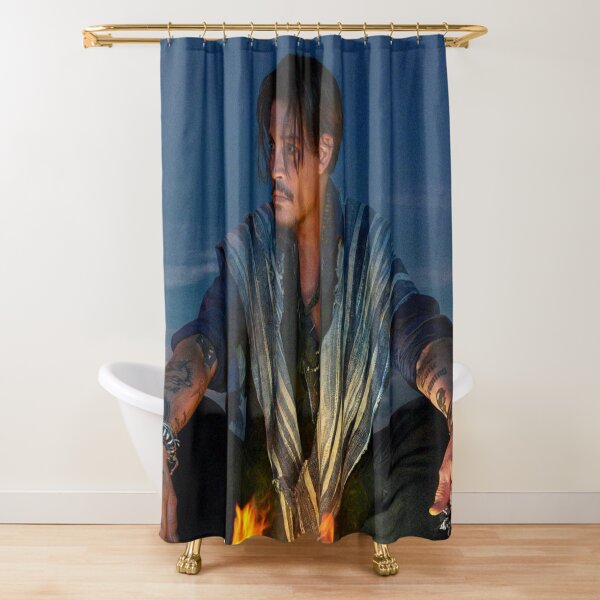 Johnny Depp Shower Curtain
