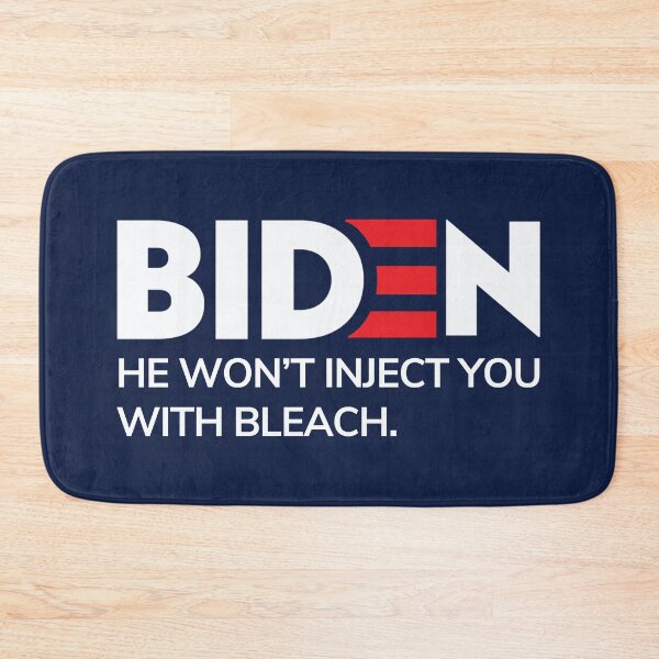 Item preview, Biden - He Won't Inject You With Bleach (blue wave edition) designed and sold by Thelittlelord.