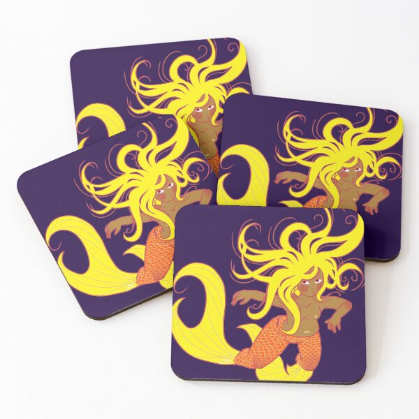 Item preview, Naiad- yellow designed and sold by Jenny Kirk.