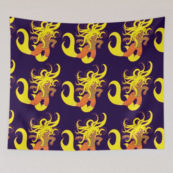 Item preview, Naiad- yellow designed and sold by Jenny Kirk.