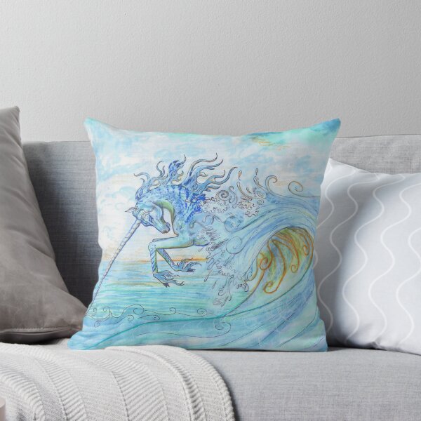 Item preview, Ocean Sea Water Unicorn in Waves designed and sold by Stephanie Small.