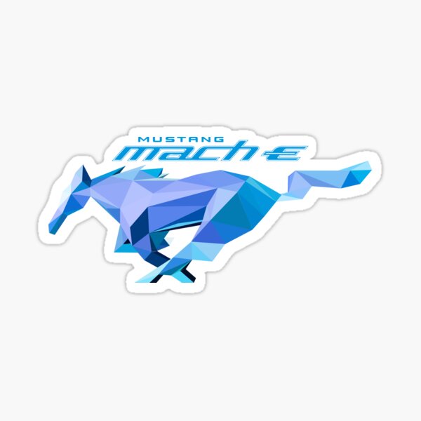 Mustang Mach-E - Electric Pony Sticker