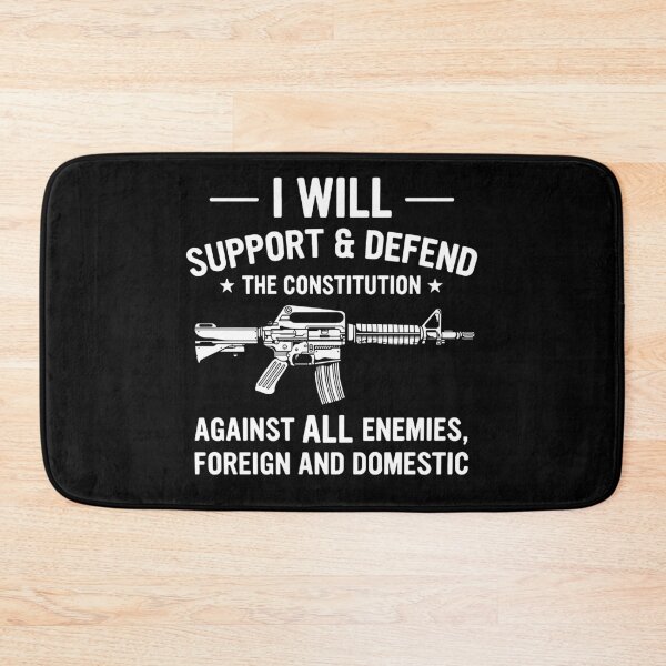 Item preview, I will support & defend The constitution Against all enemies foreign and domestic  designed and sold by RichardsDavis.
