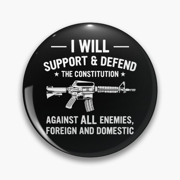 Item preview, I will support & defend The constitution Against all enemies foreign and domestic  designed and sold by RichardsDavis.