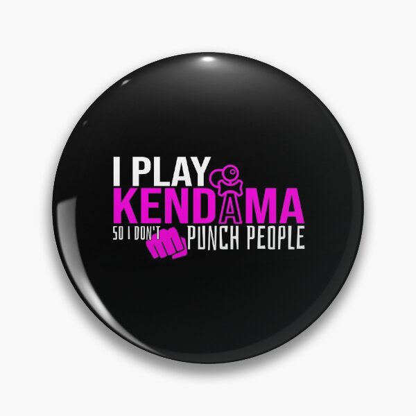 Item preview, I play kendama so i don't punch people designed and sold by yoyomonsterph.