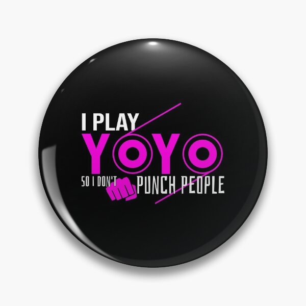Item preview, I play yoyo so i don't punch people designed and sold by yoyomonsterph.