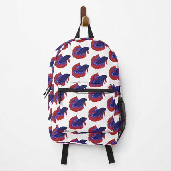 Item preview, Betta fish - Red and blue designed and sold by -abigaeljean-.