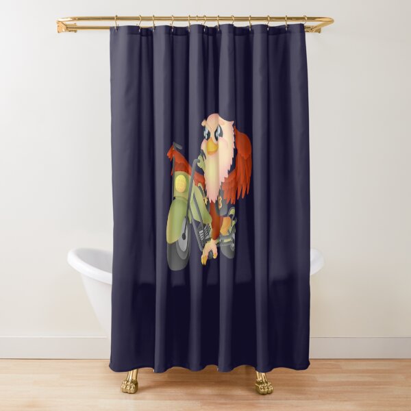 Cute Eagle Shower Curtain
