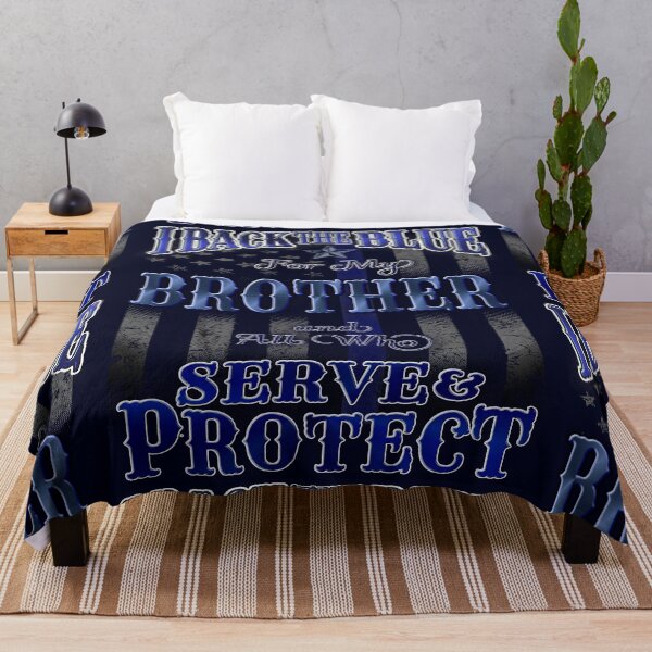 Item preview, Back the Blue Police Brother designed and sold by RiffXS.