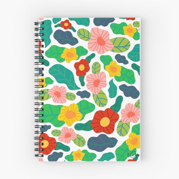 Aperçu de l'œuvre Fond floral de feuilles colorées créée et vendue par AntoCo.