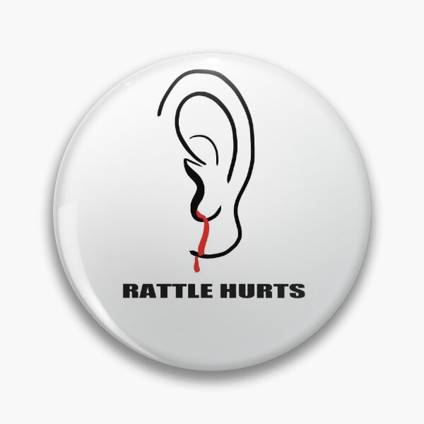 Item preview, Rattle Hurts for Mechanical Keyboard Enthusiasts designed and sold by Art-Tease.