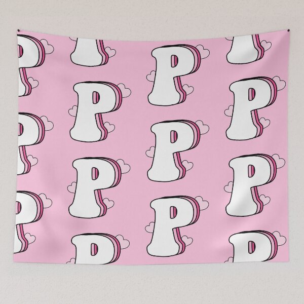 Item preview, P letter design - soft girl aesthetic designed and sold by elizastreet.