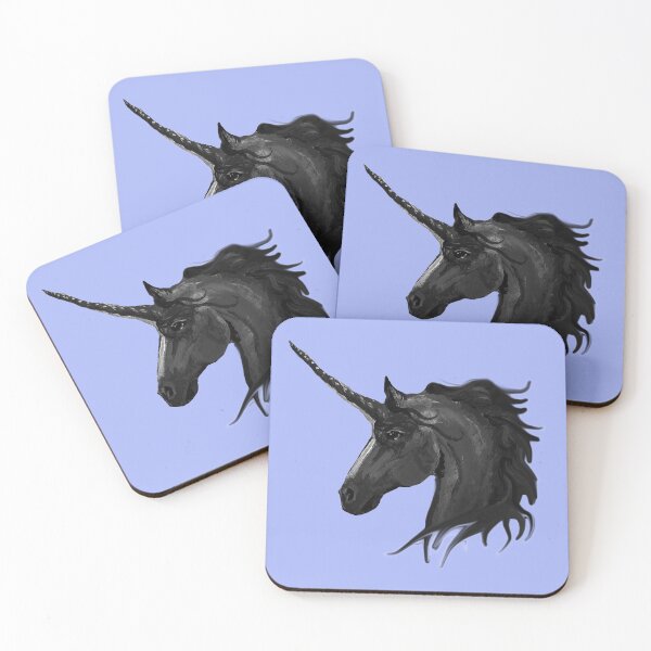 Artikelvorschau, Einhorn Pferd Pony Equine Equus Ponys Gehörntes Tier entworfen und verkauft von Stephanie Small.