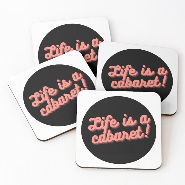 Item preview, Life is a Cabaret designed and sold by Zocatfilms.