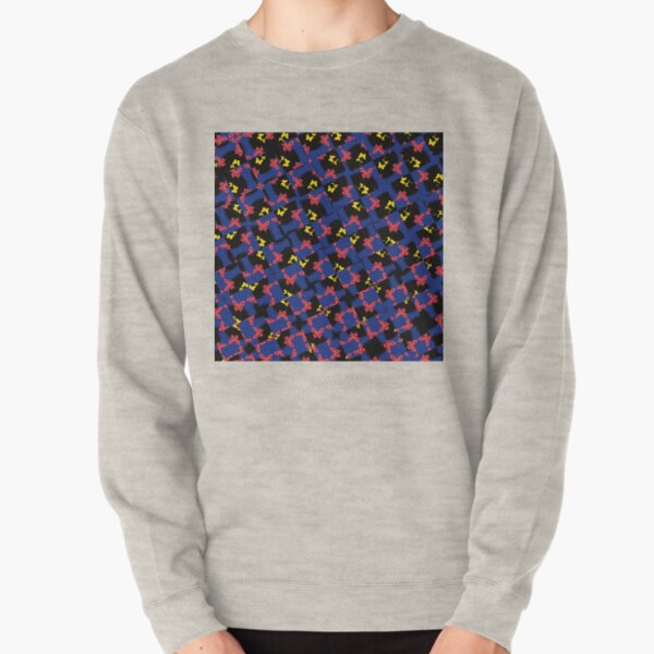 Butterfly Migration in Blue Pullover Sweatshirt