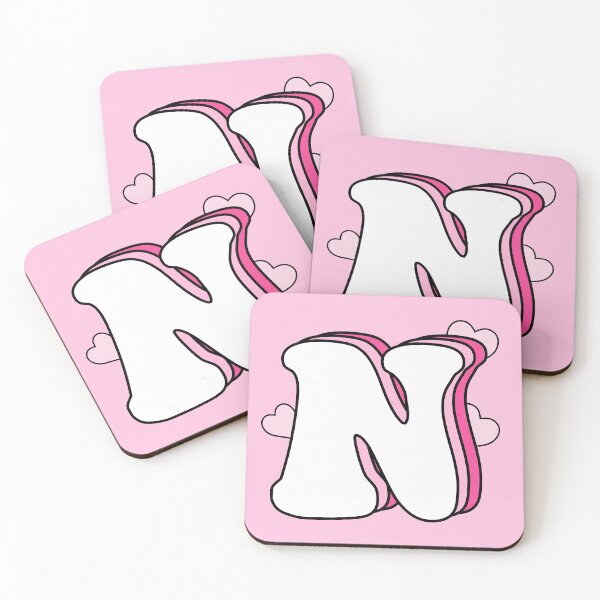 Item preview, N letter - soft girl aesthetic designed and sold by elizastreet.