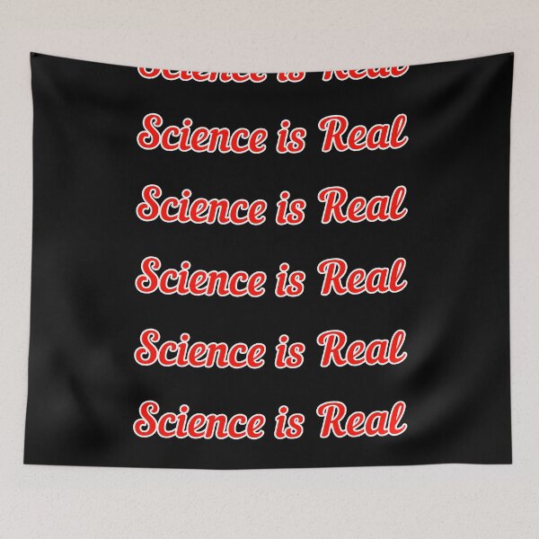 Item preview, Science is Real (Red) designed and sold by Artsy-Chemist.