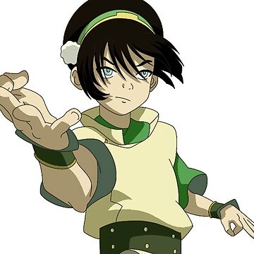 Avatar The Last Airbender Toph Beifong Name Anime Sticker by Anime Art -  Fine Art America