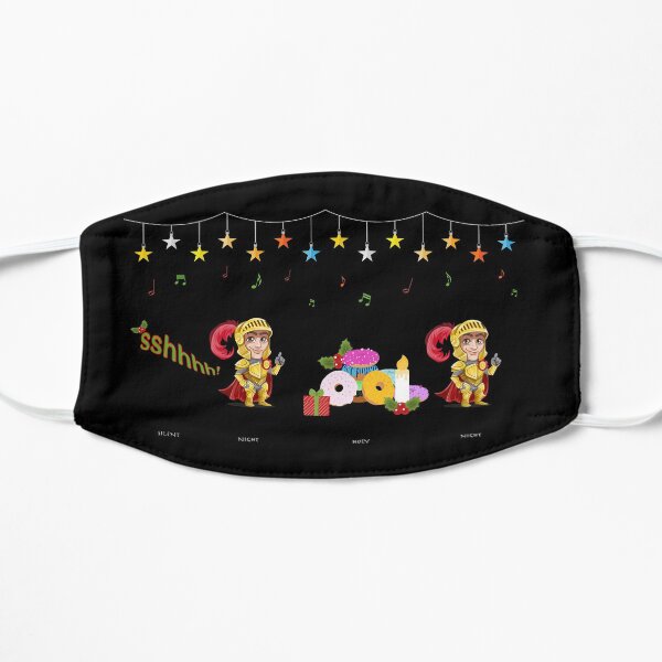 Silent Night Holy Night Flat Mask