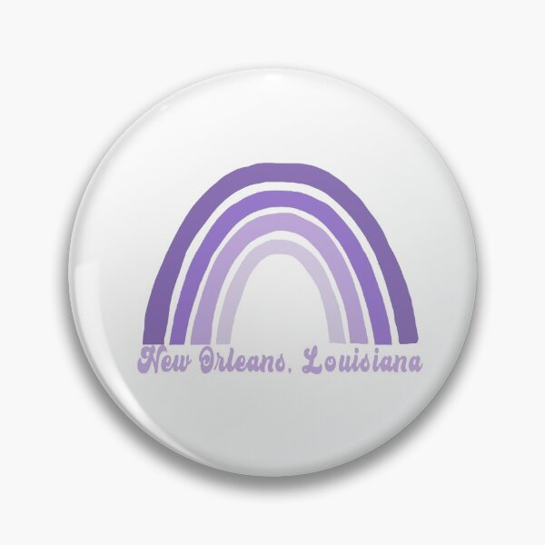 Item preview, new orleans louisiana purple rainbow designed and sold by mvsoileau.
