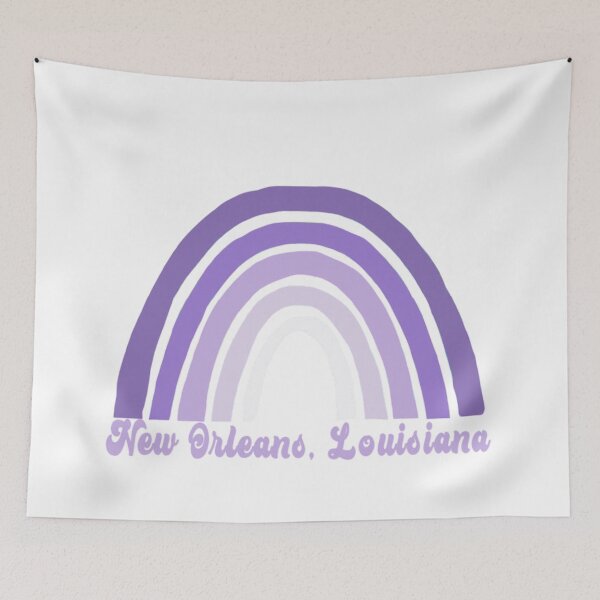 Item preview, new orleans louisiana purple rainbow designed and sold by mvsoileau.