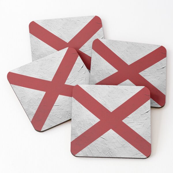Item preview, Alabama Flag Wall designed and sold by TRowanDesign.