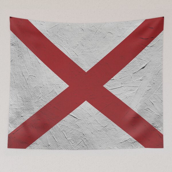 Item preview, Alabama Flag Wall designed and sold by TRowanDesign.