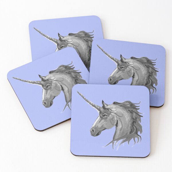 Artikelvorschau, Einhorn Pferd Pony Equine Equus Ponys Gehörntes Tier entworfen und verkauft von Stephanie Small.