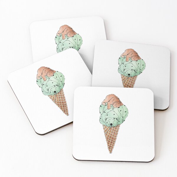 Item preview, Double Scoop Chocolate and Mint Chocolate Chip designed and sold by mochinumnums.