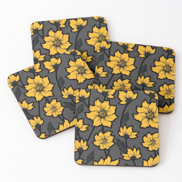 Item preview, Yellow Flower Pattern designed and sold by PrintbyPatty.