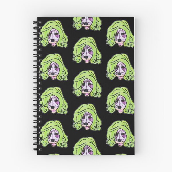 Item preview, Niño the Schnauzer in Green Wig III designed and sold by Amanda A. Anthony.