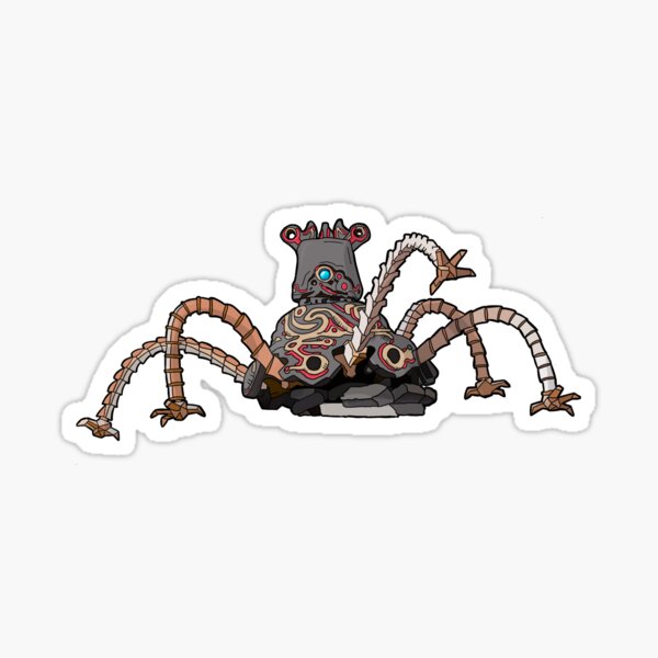 Breath of the Wild Guardian Art numérique Sticker Sticker