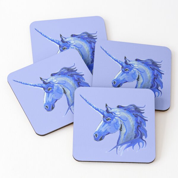 Artikelvorschau, Einhorn Pferd Pony Equine Equus Ponys Gehörntes Tier entworfen und verkauft von Stephanie Small.