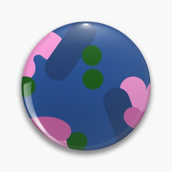 Item preview, abstract blue/pink/green print designed and sold by abigailscherer.