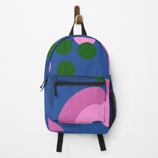 Item preview, abstract blue/pink/green print designed and sold by abigailscherer.