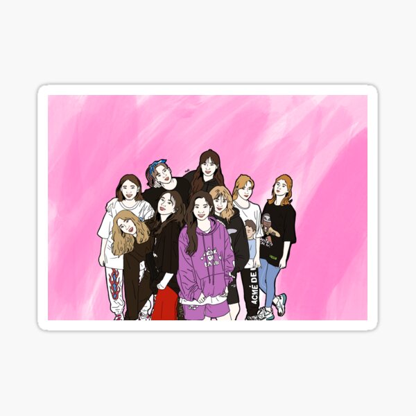 twice stickers redbubble
